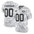 harde Custom SF.49ers Arctic Camo Limited Salute To Service Home Game Any Name & Numbers Stitched Jerseys