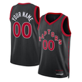 harde Custom T.Raptors Black 2022-23 Swingman Jerseys - Statement Edition