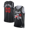 harde Custom T.Raptors Black 2025-26 City Edition Swingman Jerseys