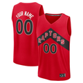harde Custom T.Raptors Red Fast Break Jerseys - Icon Edition