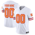 harde Custom TB.Buccaneers White Vapor F.U.S.E. Limited Stitched Jerseys