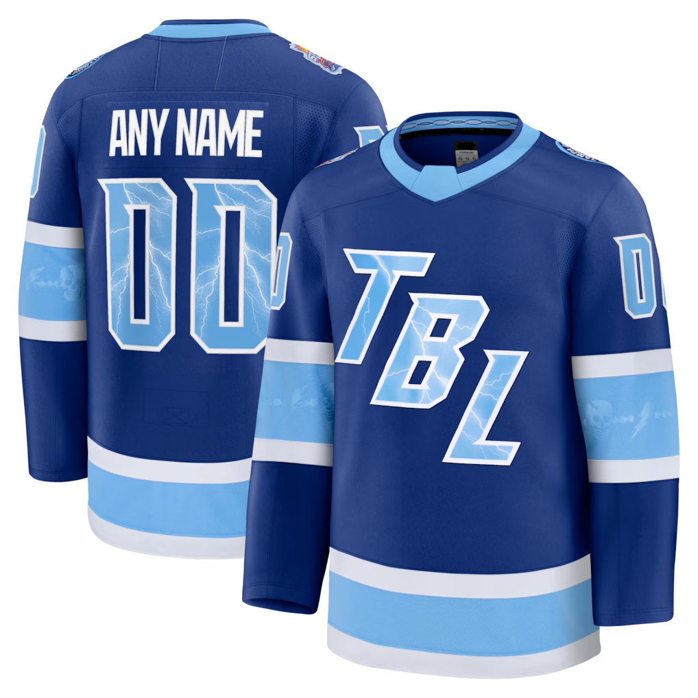 harde Custom TB.Lightning Blue 2026 Stadium Series Premium Jerseys