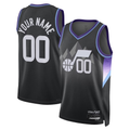 harde Custom U.Jazz Black 2025 Swingman Jerseys - Statement Edition