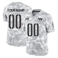 harde Custom W.Commanders Arctic Camo Limited Salute To Service Home Game Any Name & Numbers Stitched Jerseys