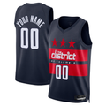 harde Custom W.Wizards Navy 2024-25 Swingman Jerseys - Statement Edition