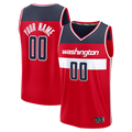 harde Custom W.Wizards Red Fastbreak Jerseys - Icon Edition