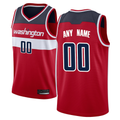harde Custom W.Wizards Red Swingman Jerseys - Icon Edition