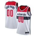 harde Custom W.Wizards White Swingman Jerseys - Association Edition