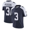 harde D.Cowboys #3 George Pickens Player Navy-White Limited Alternate Vapor Untouchable Home Game Stitched Jerseys