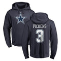 harde D.Cowboys #3 George Pickens Player Navy Pullover Hoodies Limited Stitched Jerseys