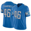 harde D.Lions #46 Jack Campbell Player Blue Vapor F.U.S.E. Limited Home Game Stitched Jerseys