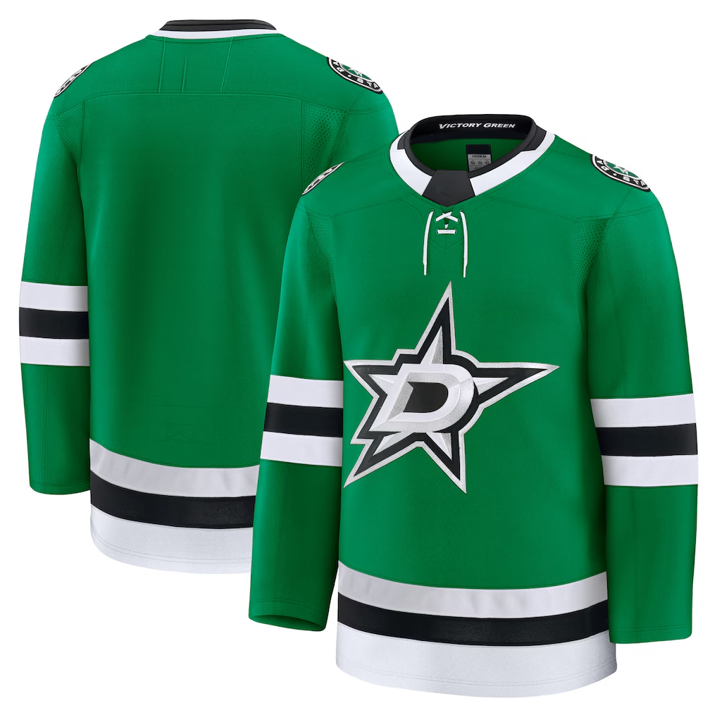 harde D.Stars Kelly Green Home Premium Jerseys