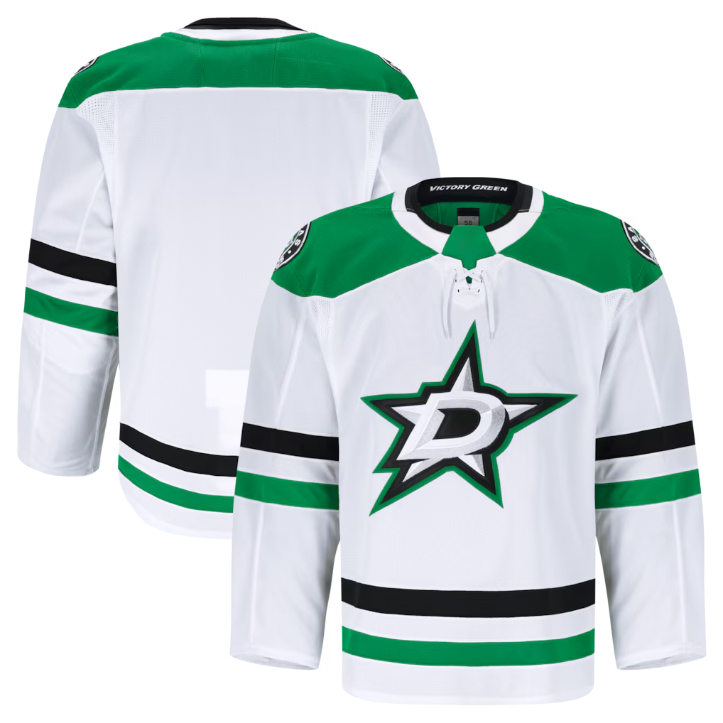 harde D.Stars White Away Authentic Pro Jerseys