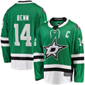 harde D.Stars #14 Jamie Benn Kelly Green Home Premium Jerseys