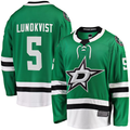 harde D.Stars #5 Nils Lundkvist Kelly Green Home Premier Breakaway Player Jerseys