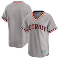 harde D.Tigers Gray Cooperstown T-shirt Home Game Blank Player Stitched Jerseys