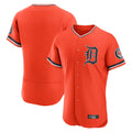 harde D.Tigers Orange Limited Elite Home Blank Player Stitched Jerseys