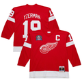 harde D.Red wings #19 Steve Yzerman Scarlet 1996-97 Power Play Jerseys