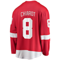 harde D.Red wings #8 Ben Chiarot Red Home Breakaway Player Jerseys