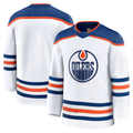harde E.Oilers White Away Premium Jerseys