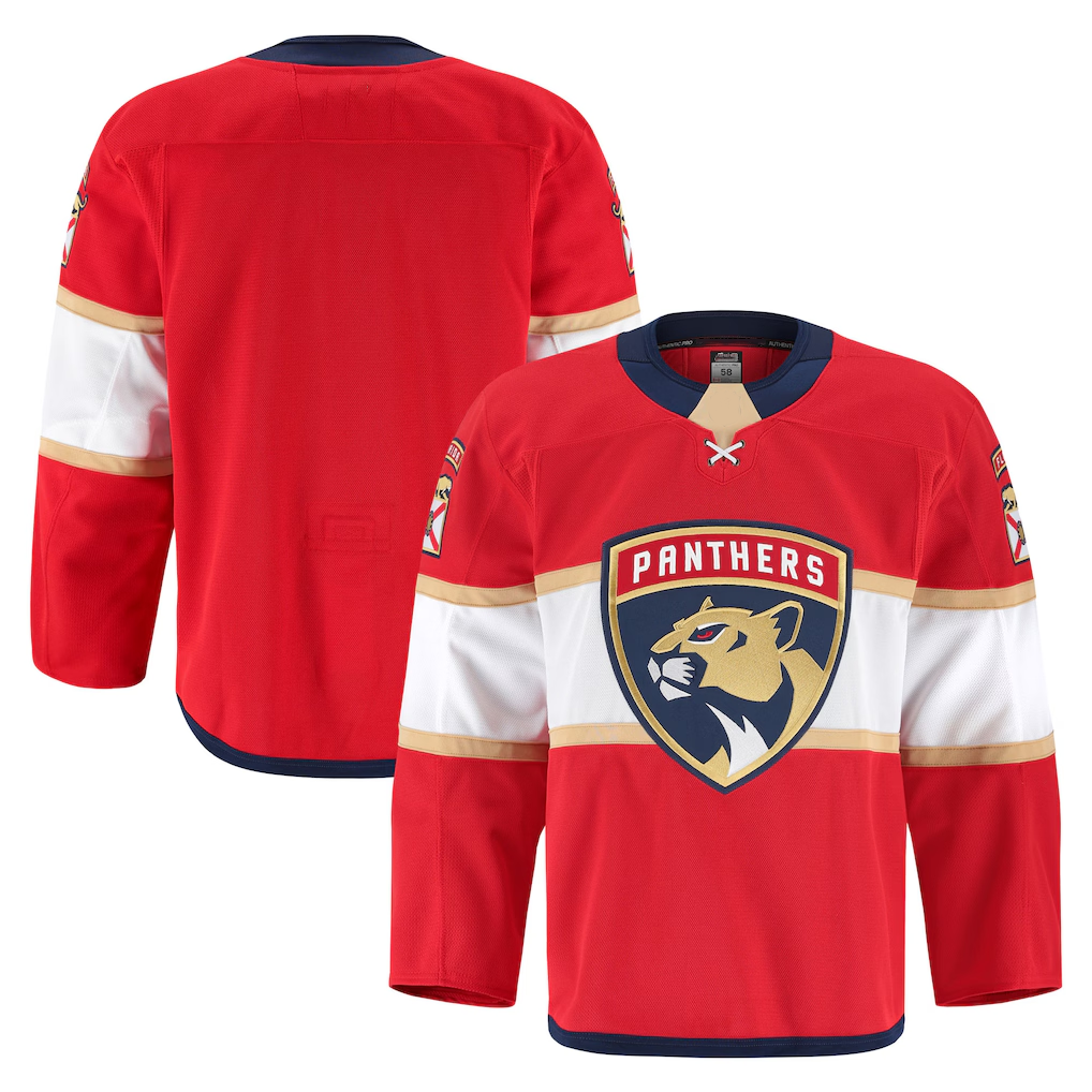 harde F.Panthers Red Home Authentic Pro Jerseys
