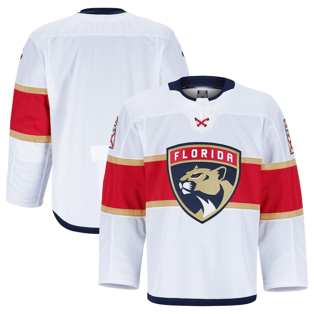 harde F.Panthers White Away Authentic Pro Jerseys