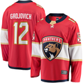harde F.Panthers #12 Jonah Gadjovich Red Premier Breakaway Player Jerseys