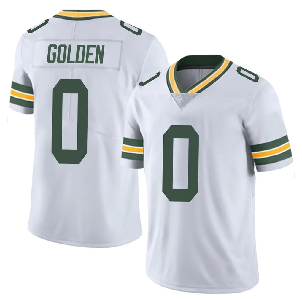 harde GB.Packers #0 Matthew Golden Player White Vapor Untouchable Limited Home Game Stitched Jerseys