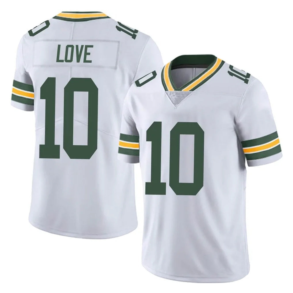 harde GB.Packers #10 Jordan Love Player White Vapor Untouchable Limited Home Game Stitched Jerseys