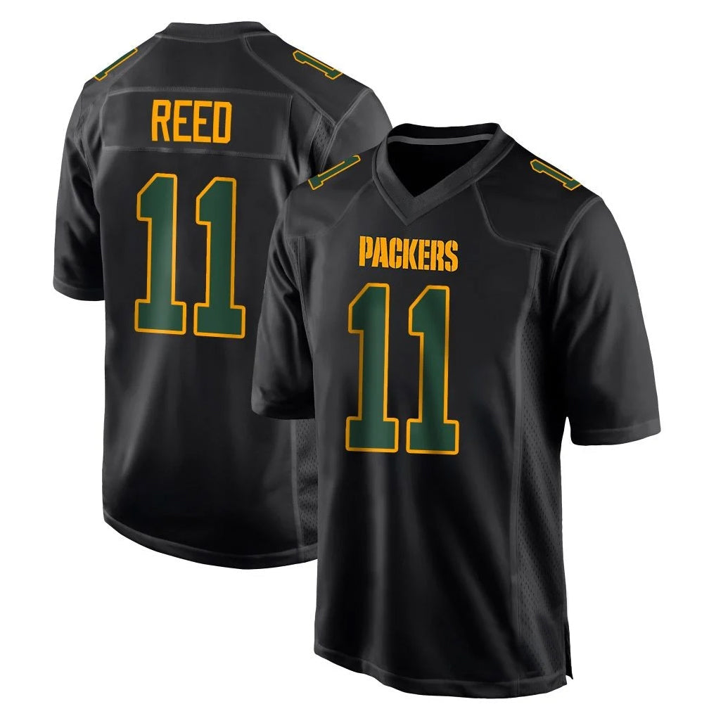 harde GB.Packers #11 Jayden Reed Player Black Fashion Home Game Stitched Jerseys