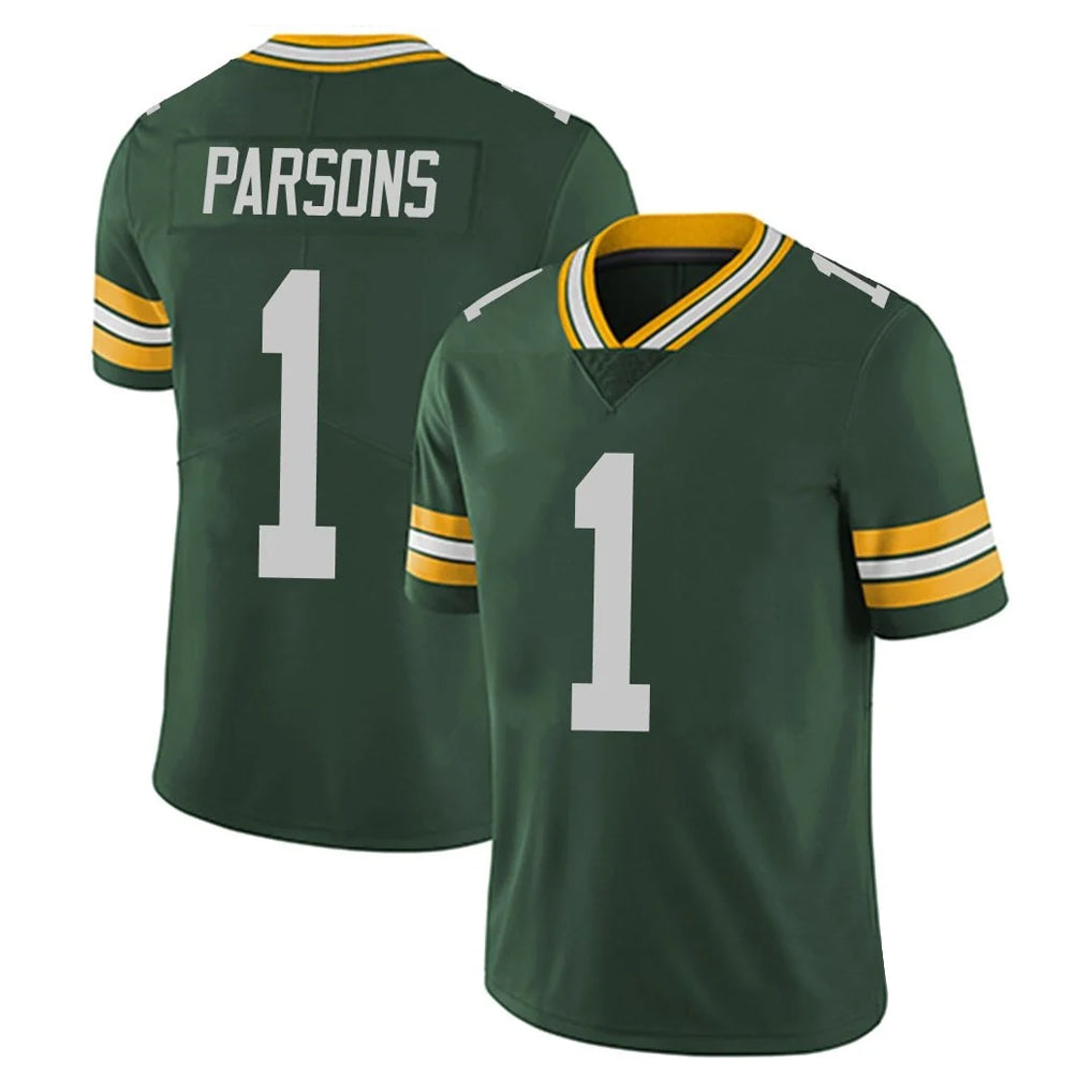 harde GB.Packers #1 Micah Parsons Player Green Vapor Untouchable Limited Home Game Stitched Jerseys
