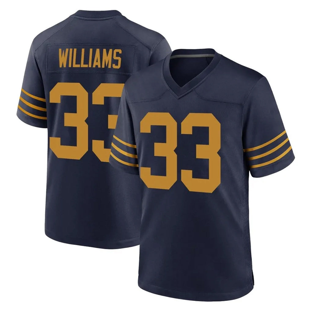 harde GB.Packers #33 Evan Williams Player Navy The 1923 Classic Home Game Stitched Jerseys