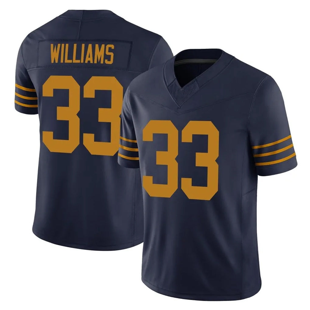 harde GB.Packers #33 Evan Williams Player Navy The 1923 Classic Vapor F.U.S.E. Home Game Stitched Jerseys