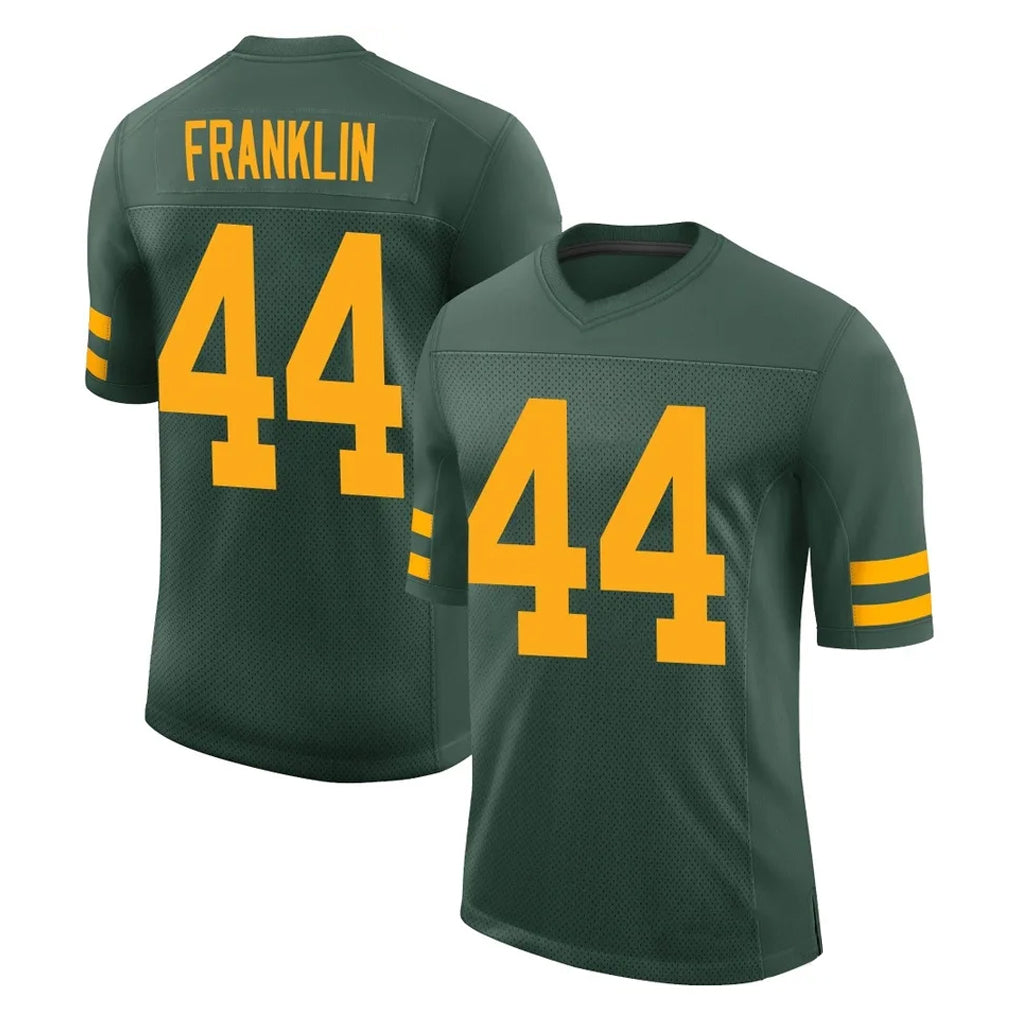 harde GB.Packers #44 Zaire Franklin Player Green Alternate Vapor Home Game Stitched Jerseys