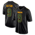 harde GB.Packers #9 Christian Watson Player Black Fashion Home Game Stitched Jerseys