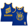 harde G.State Warriors #23 Jason Richardson Mitchell & Ness Royal 200405 Hardwood Classics Swingman Jerseys