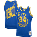 harde G.State Warriors #24 Rick Barry Mitchell & Ness Royal 1966-67 Hardwood Classics Swingman Jerseys