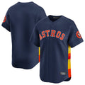 harde H.Astros Navy Home Limited Blank Player Stitched Jerseys