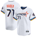 harde H.Astros #71 Josh Hader Player White City Connect Limited Home Stitched Jerseys