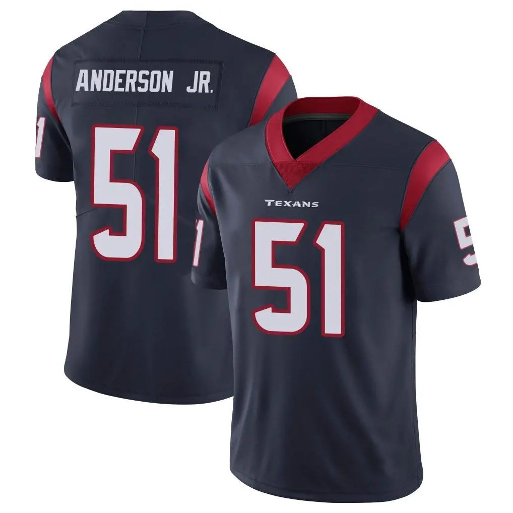 harde H.Texans #51 Will Anderson Jr. Player Navy Limited Vapor Untouchable Home Game Stitched Jerseys