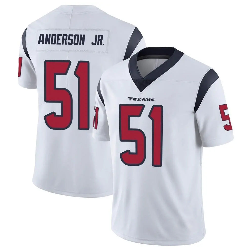 harde H.Texans #51 Will Anderson Jr. Player White Limited Vapor Untouchable Home Game Stitched Jerseys