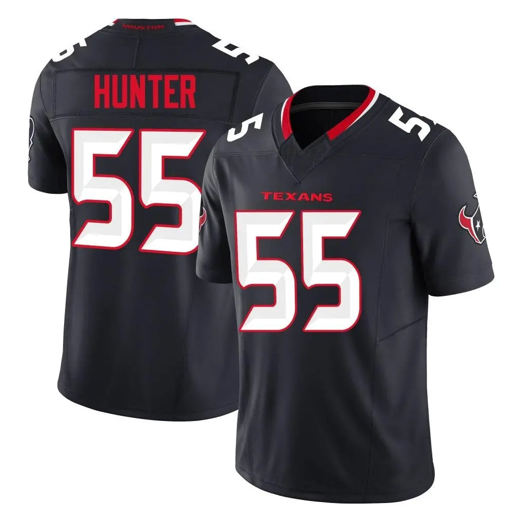 harde H.Texans #55 Danielle Hunter Player Navy Limited Alternate Vapor F.U.S.E. Home Game Stitched Jerseys