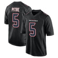 harde H.Texans #5 Jalen Pitre Player Black Fashion Home Game Stitched Jerseys