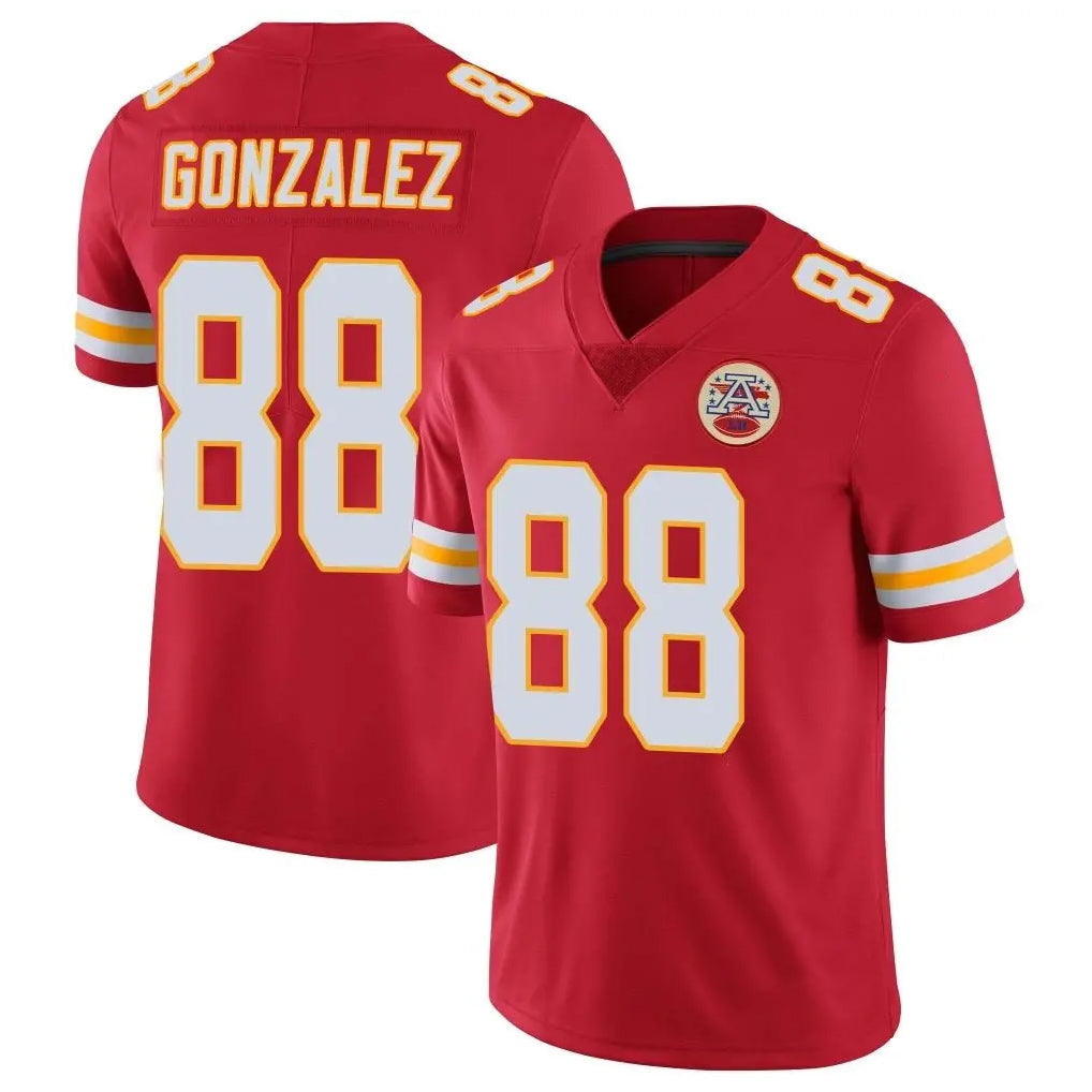 harde KC.Chiefs #88 Tony Gonzalez Player Red Limited Vapor Untouchable Home Game Stitched Jerseys
