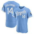 harde KC.Royals #14 Jac Caglianone Player Light Blue Alt Limited Elite Home Stitched Jerseys