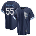 harde KC.Royals #55 Cole Ragans Player Navy City Connect Home Game Stitched Jerseys