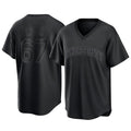 harde KC.Royals #67 Seth Lugo Player Black Fashion Game Stitched Jerseys