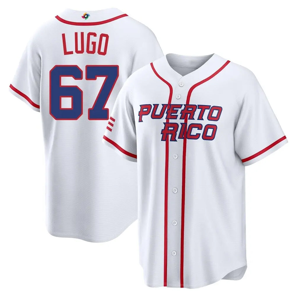 harde KC.Royals #67 Seth Lugo Player White 2026 World Classic Home Stitched Jerseys