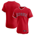 harde LA.Angels Red Home Limited Elite Blank Player Stitched Jerseys