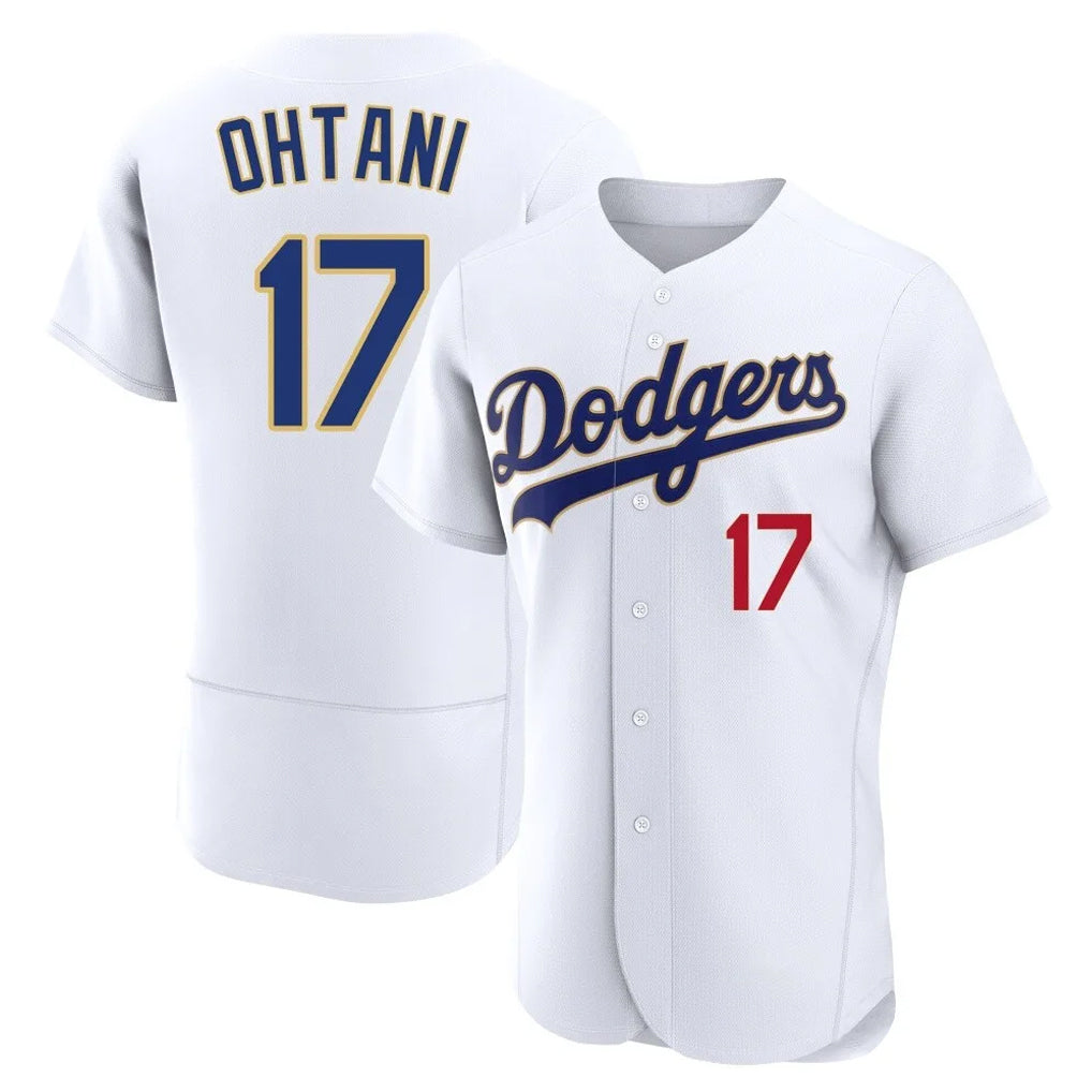 harde LA.Dodgers #17 Shohei Ohtani Player Gold White 2026 Collection Stadium Limited Elite Stitched Jerseys